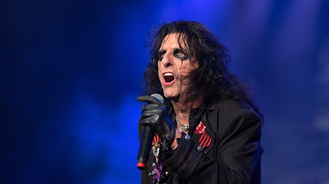 Alice Cooper still performs roughly 180 shows a year.