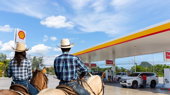 Recent viral videos showed Texans riding horses in lieu of spending big at the gas pump.