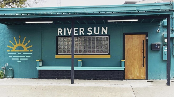 River Sun is located near the El Camino food truck park.