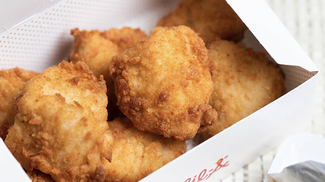 Chick-fil-A is offering breaded nuggets to users of its app.