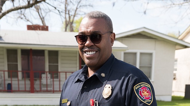 San Antonio Fire Chief Charles Hood was reprimanded in 2020 after photos surfaced of him eating sushi off a naked woman's body.