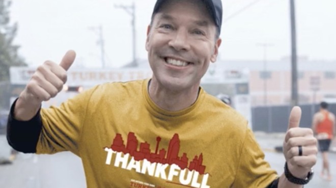Food Bank CEO and President Eric Cooper will be at this year's Turkey Trot fundraiser.