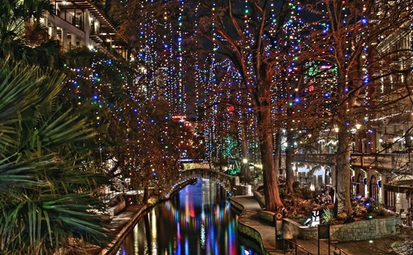 The famed River Walk Christmas lights won't be the only big attraction in downtown San Antonio this holiday season.