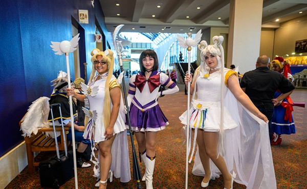 Folks dress in cosplay during SanJapan 2023 in San Antonio.