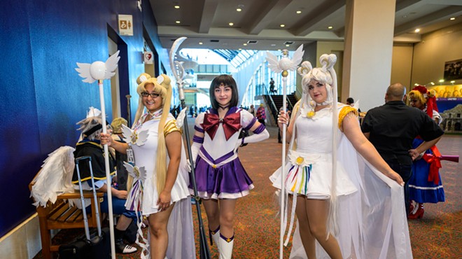 Folks dress in cosplay during SanJapan 2023 in San Antonio.