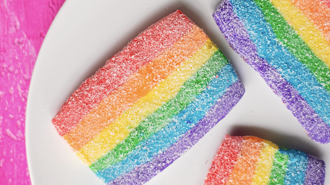 Bakery Lorraine will offer rainbow-themed Pride cookies this month.