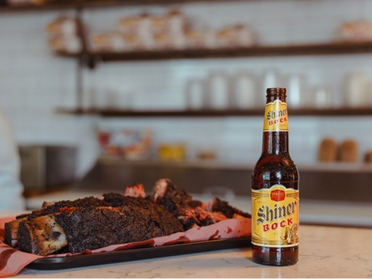 K. Spoetzl BBQ Co.
603 E. Brewery St., Shiner, (361) 401-7034,  shiner.com/brewery
Located in Spoetzl Brewery, a historic brewery of Shiner beer, this barbecue spot from Pit Master Tommy Schuette is serving up all the traditional barbecue fare, including locally sourced brisket, ribs, pulled pork and sausage as well as loaded baked potatoes and sandwiches.