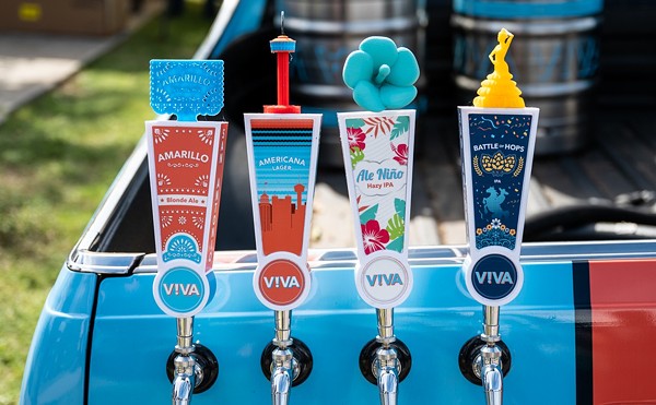 Viva Beer produces a variety of craft beers with San Antonio themes.