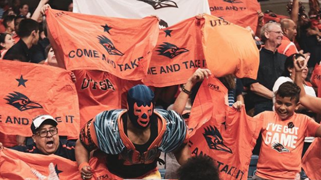 UTSA earned title game hosting rights after a commanding 41-7 win over Rice University on Saturday.