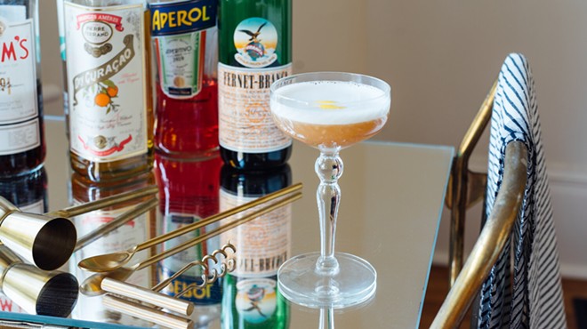 Bar Loretta's cocktail program was developed by Houston-based bartending guru Michael Neff.