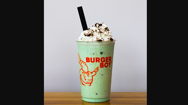 San Antonio’s Burger Boy launches Thin Mint Shake, inspired by the Girl Scout Cookie flavor