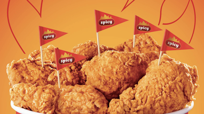 Filipino fast food chain Jollibee is now offering Spicy Chickenjoy.