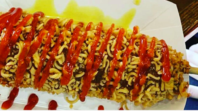 San Antonio’s Mochinut now serving Korean corn dogs with crispy ramen, Hot Cheeto breading