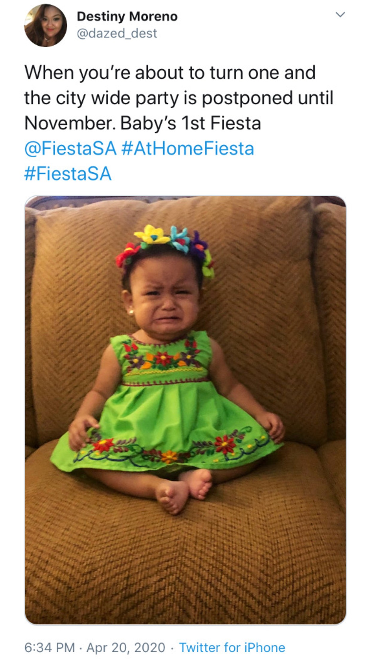 San Antonio's Most Relatable Tweets About Fiesta Being Postponed