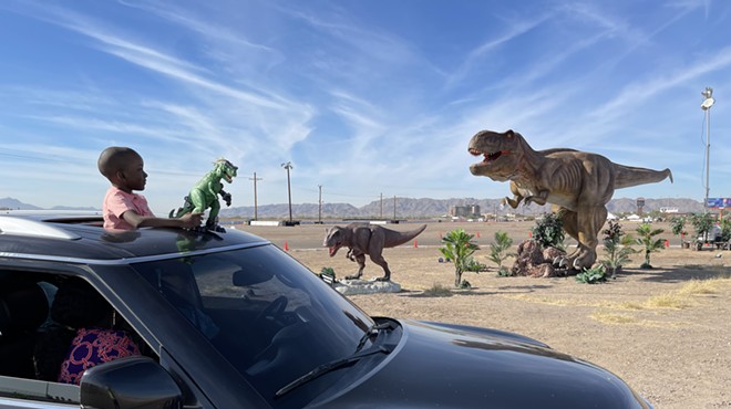 San Antonio's Six Flags Fiesta Texas hosting drive-thru dinosaur experience through February