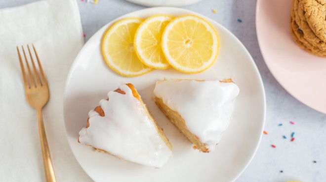 Southern Roots' lemon cake is among its vegan treats.
