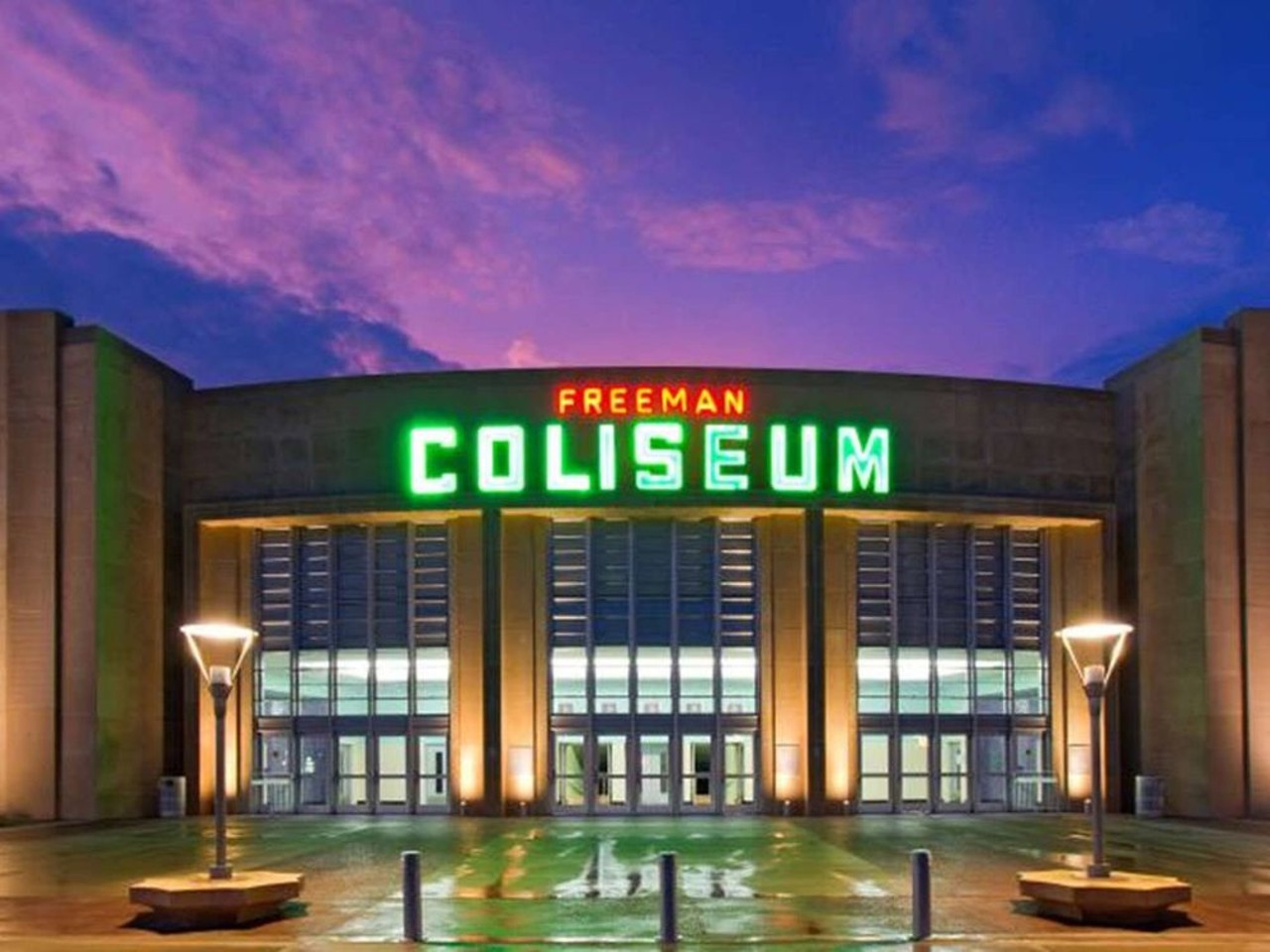 Freeman Coliseum
Paranormal experts say Teddy Roosevelt trained the Rough Riders out where the Freeman stands today, though  other sources say that they actually trained by the San Antonio River in the area that’s now home to Roosevelt Park. Either way, ghost hunters claim this area was a training ground, and that one 6'4" spirit — we’re not sure how they got his exact measurements — suspected to be a Rough Rider, still hangs out here today. Aside from the Rough Riders, there’s talk of a circus clown that died of a heart attack and a woman who was trampled by a bull who are seen at the Freeman.