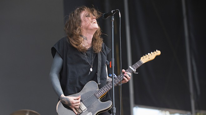 Laura Jane Grace, who plays San Antonio on Friday, March 22, was one of the first high-profile rock performers to come out as transgender.