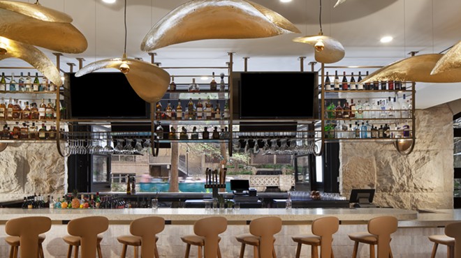 The Westin's Zocca Cuisine D’Italia features an indoor-outdoor bar.