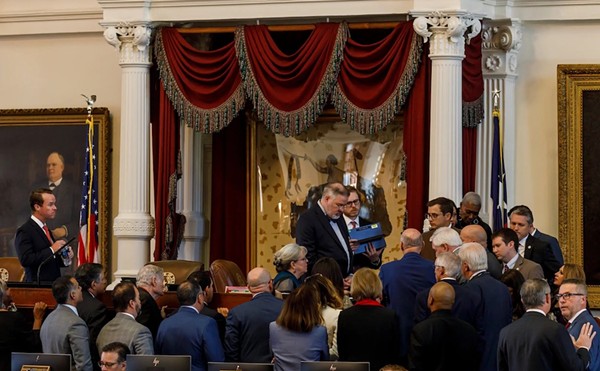 Texas House members removed a school vouchers provision from an omnibus education bill Friday, leaving no clear path forward for the proposal, which has been Gov. Greg Abbott's legislative priority this year.