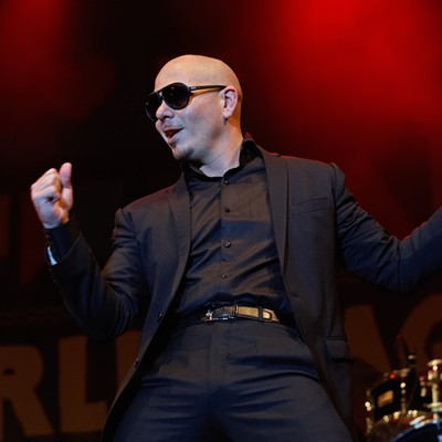 The Grammy winner Pitbull will perform in front of UT Tower to celebrate the school switching athletic conferences.