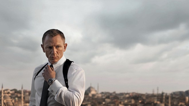 Skyfall is the third of five movies in which Daniel Craig portrayed Bond.