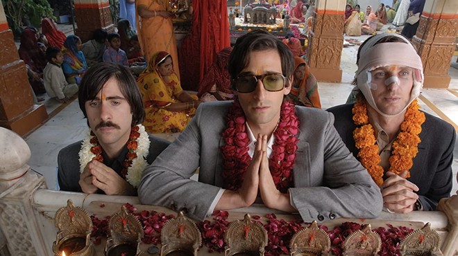 Slab Cinema brings Wes Anderson's whimsy to Legacy Park on Tuesday with a screening of The Darjeeling Limited.