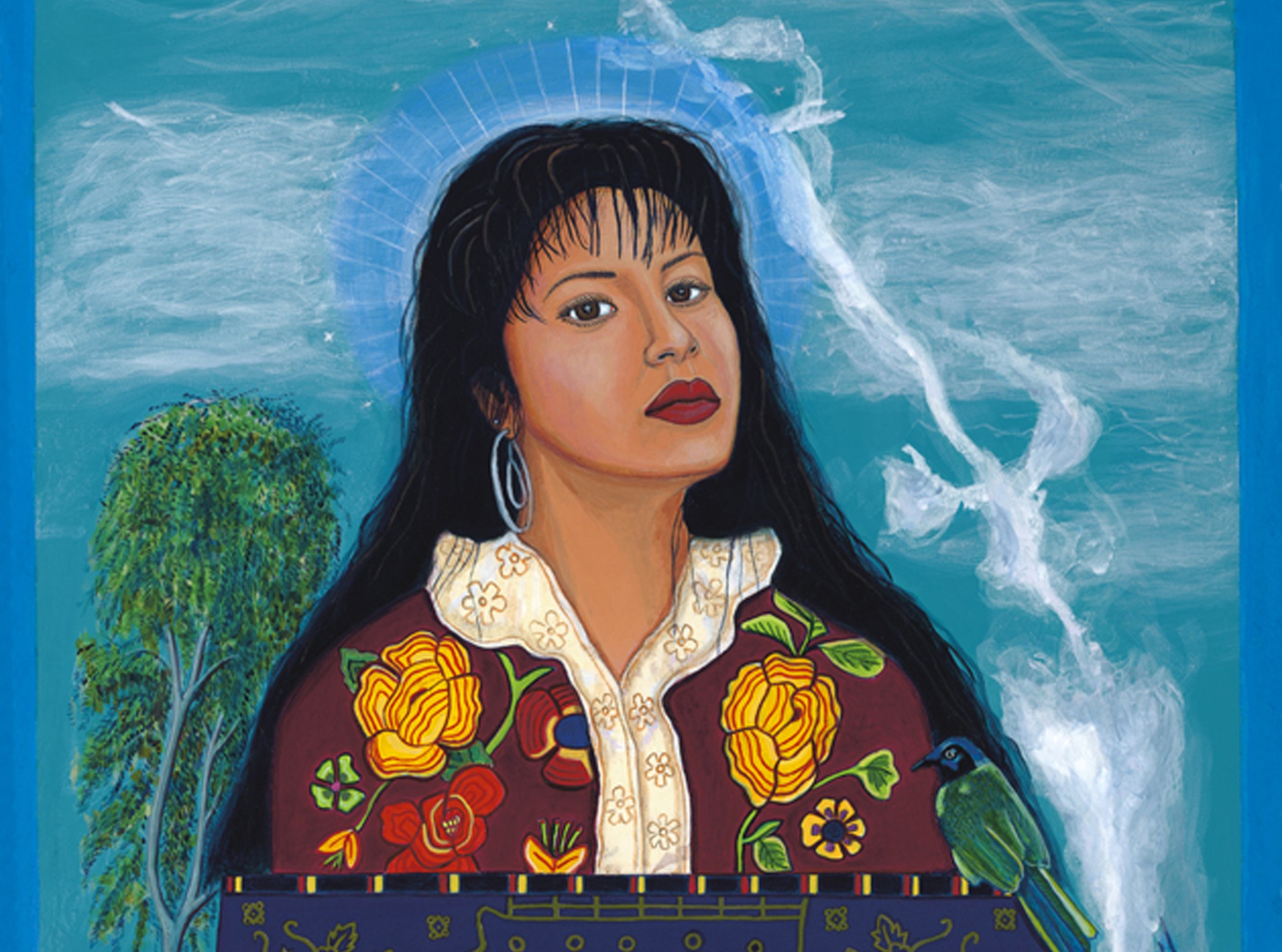 Slain Tejano singer Selena is featured in “La Frontera” exhibit. - COURTESY