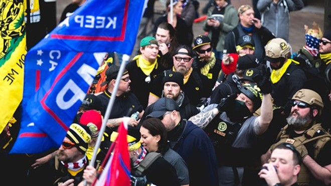 December's "Million MAGA March" became a draw for Proud Boys in Washington, D.C.