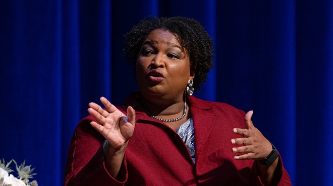 Stacey Abrams rips Texas' new voting law as 'anti-patriotic' during San Antonio speaking appearance