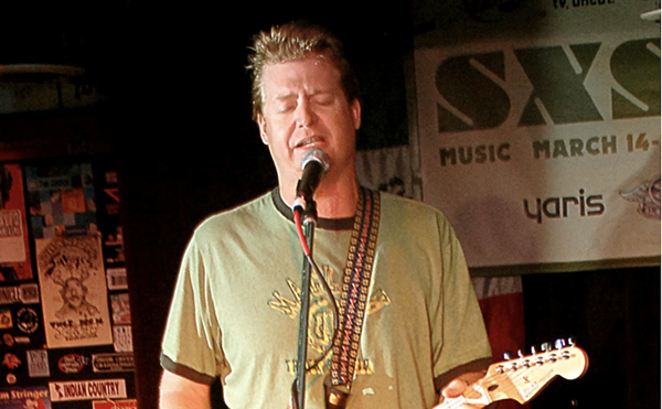 Charlie Robison plays during a South by Southwest concert.