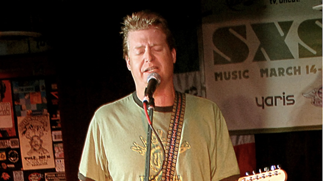 Charlie Robison plays during a South by Southwest concert.