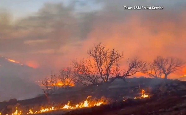 Wildfires have erupted in the Texas Panhandle this week.