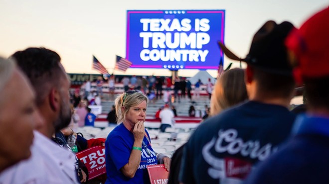 Former President Donald Trump's presidential campaign rally drew crowds to Waco on March 25, 2023.