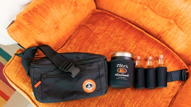 The “custom-engineered" Tito’s Walk-Pack is new offering from the Austin-based booze brand.