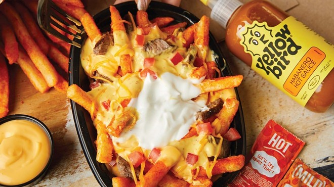 Taco Bell's Nacho Fries will feature Yellowbird sauce until April 27.