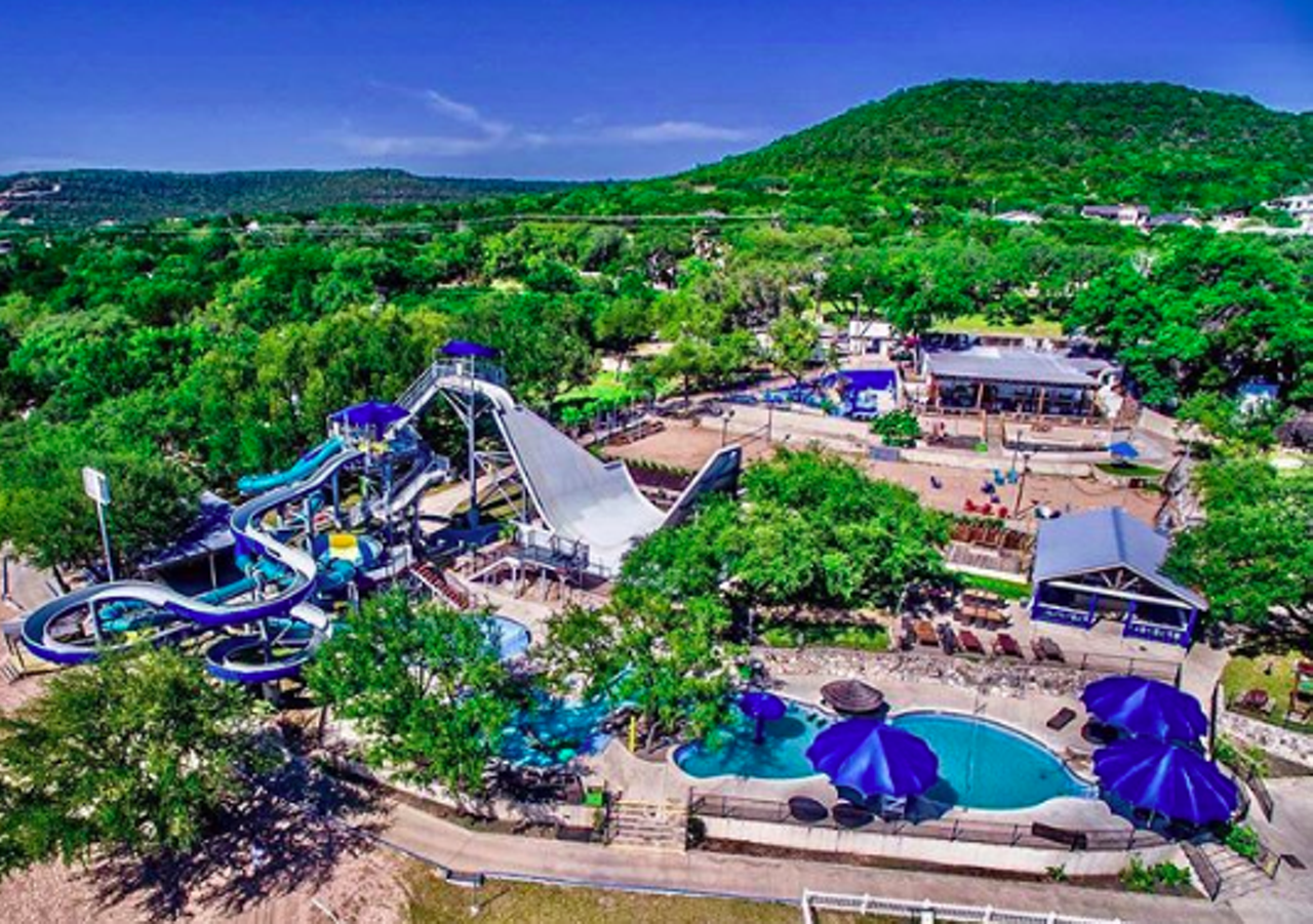 Volente Beach Resort & Waterpark
16107 Farm to Market Rd 2769, Leander, (512) 258-5110, beachsidebillys.com
Pack up the car and make it day trip to this Central Texas spot. Not only is there a beach area, sand and all, but there is a load of water activities, including the Texas Twister, Gator’s Crossing, the Pirate Ship and lots of tubes! Dry off with a game or two of sand volleyball before you head back home.
Photo via Instagram / volentebeachresort