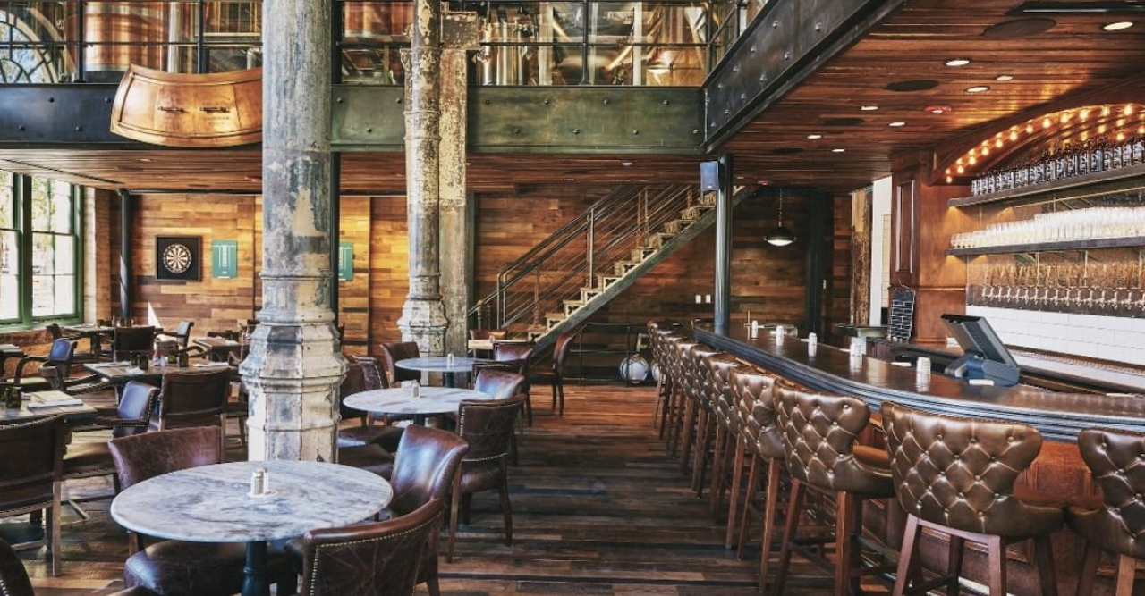 Southerleigh Fine Food & Brewery
136 E. Grayson St, (210) 455-5701, .southerleigh.com
Dine on Southerleigh’s elevated southern fare in the historic building that once housed Pearl Brewery. Just look around for unique brewery-focused details. 
Photo via Instagram / southerleigh