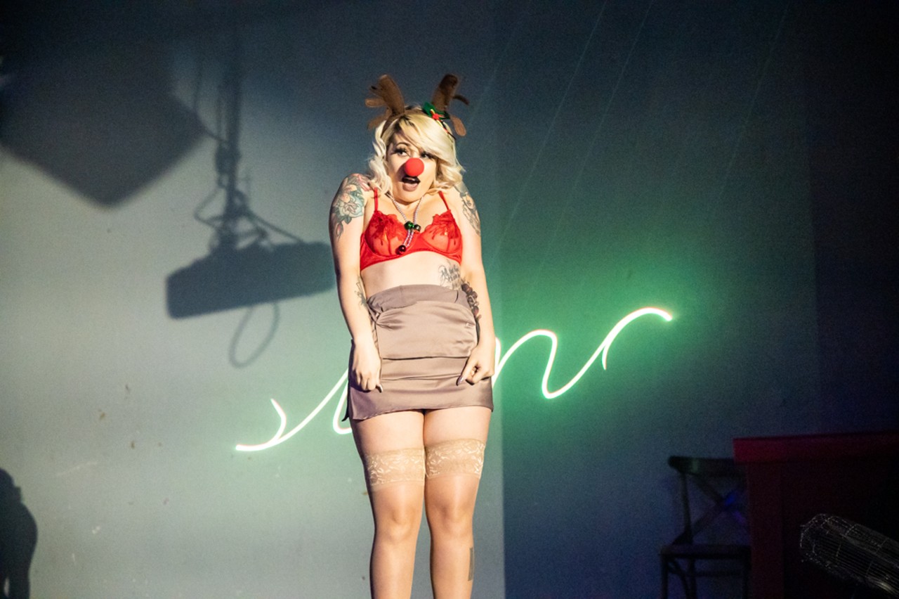 The Best NSFW moments from San Antonio's Naughty or Nice? burlesque show on Friday