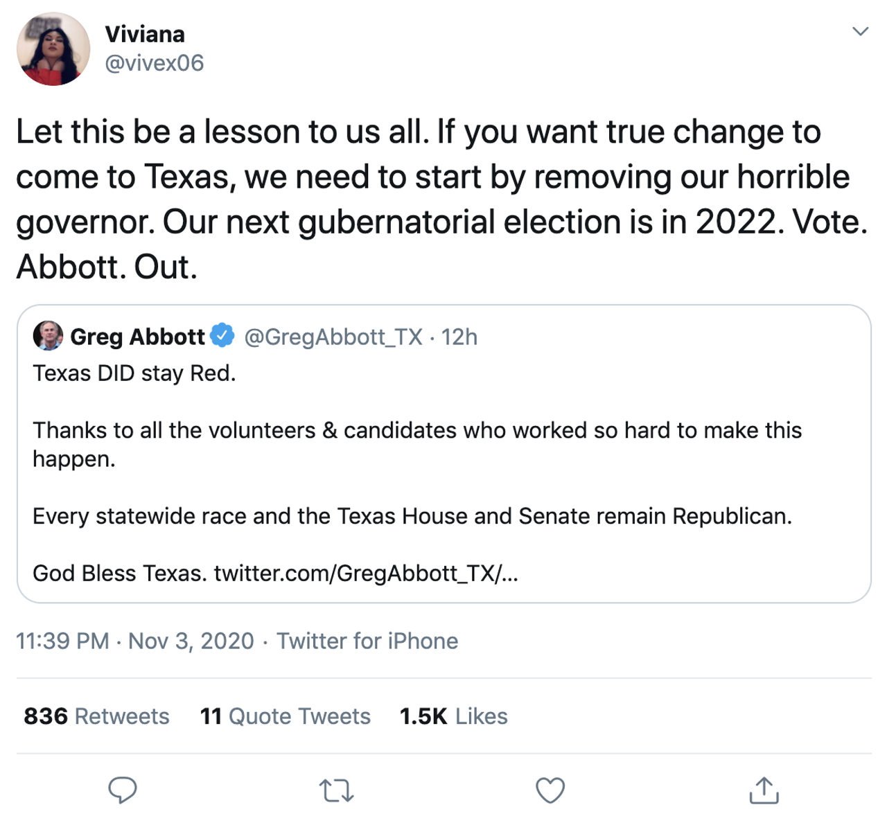 The blue wave didn't come to Texas, and Twitter users are in their feelings
