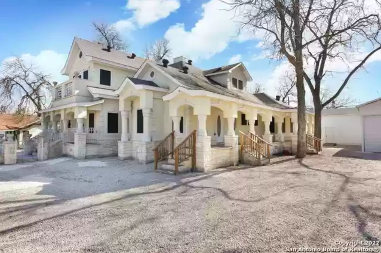 The 'castle' in San Antonio's Palm Heights neighborhood is now on the market for $750,000
