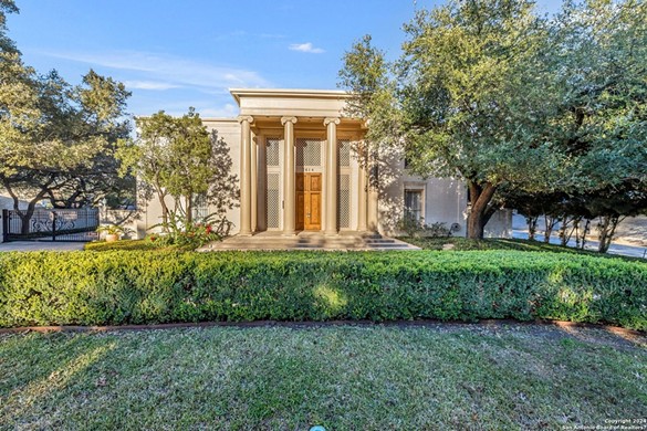 The former home of original San Antonio Spurs owner Angelo Drossos is for sale