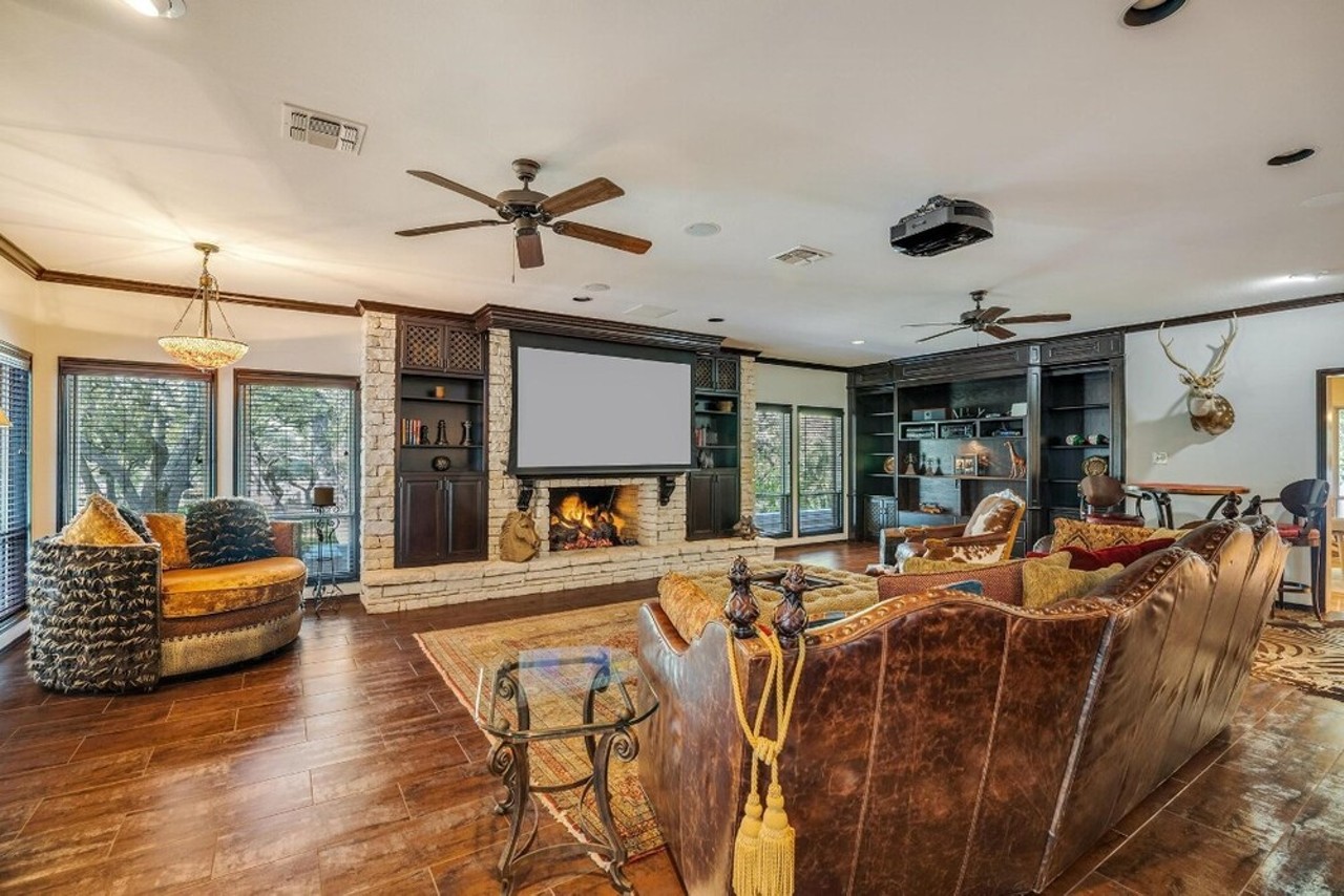 The former San Antonio home of late Datapoint Corp. CEO Ed Gistaro is now for sale