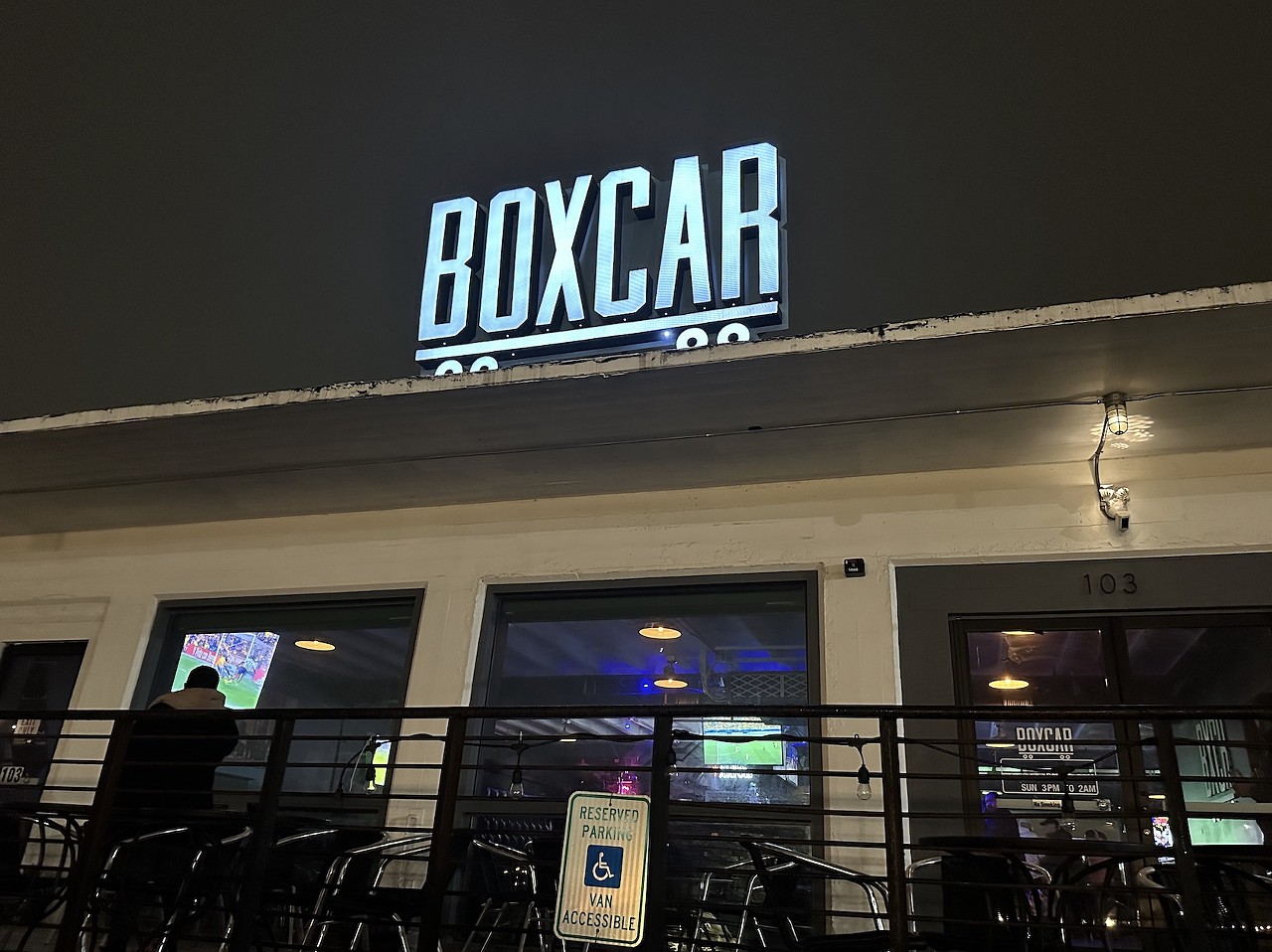 Boxcar Bar
125 Lamar St., (210) 265-3860, facebook.com/boxcarbarsatx
This sexy craft-cocktail spot located east of downtown has a laid back vibe, featuring live DJs and themed parties — the perfect place for silver-tongued visitors to talk someone up.