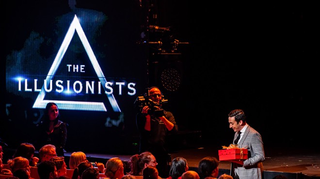 Paul Dabek is one of the magicians featured on the Illusionists' current tour.