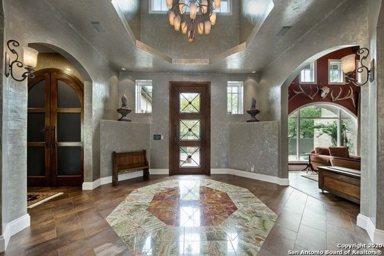 The Kitchen of This $2 Million Home for Sale Near San Antonio Has a Panoramic Hill Country View