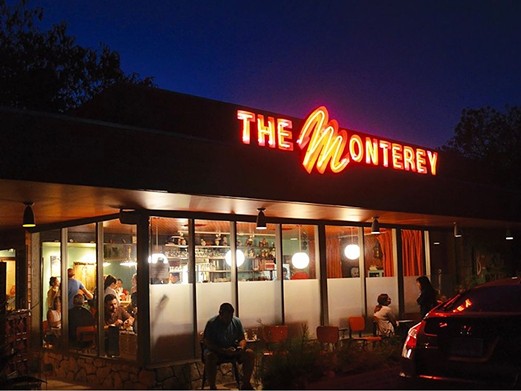 The Monterey
1127 S. St. Mary's St.
The Monterey was a renowned eatery that captured the essence of modern American cuisine with a creative twist. Its innovative menu featured locally sourced ingredients, uber-knowledgable staff and an impressive sherry selection. It's often credited with bringing San Antonio's attention to the beauties of fortified wines.