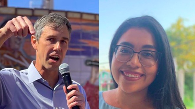 Democratic candidates Beto O'Rourke (left) and Jessica Cisneros have already seized on the Supreme Court's draft ruling that would overturn Roe v. Wade.