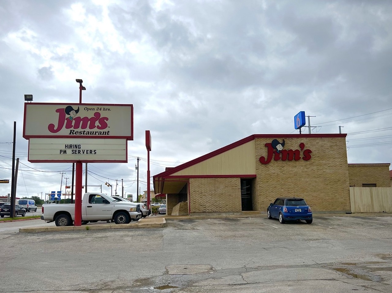 Jim’s Restaurants
Multiple Locations, jimsrestaurants.com
Specializing in American bites with some Mexican dishes on the menu, Jim’s is a San Antonio staple, with its headquarters in Alamo City. This dining chain’s tagline, “There’s Always Jim’s,” is a fitting slogan, as many of its locations are open 24/7.