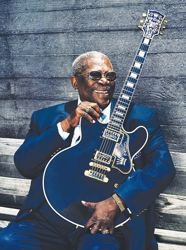 Blues legend B.B. King passed away yesterday at the age of 89. - COURTESY